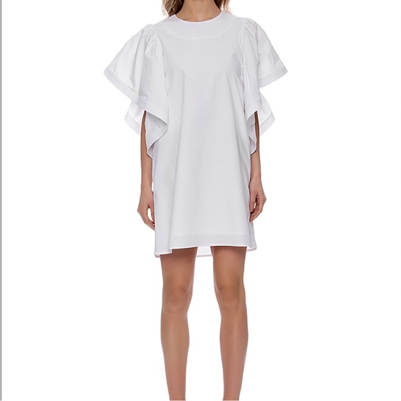 Gracia Butterfly Shift Dress white L - Picture 1 of 7